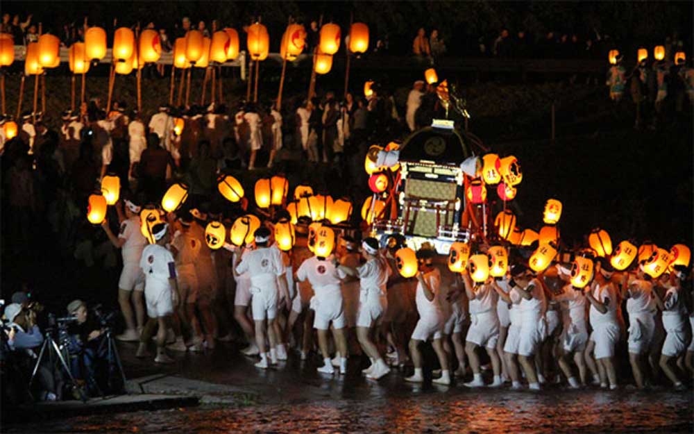 白河提灯まつり（鹿嶋神社祭礼渡御祭）