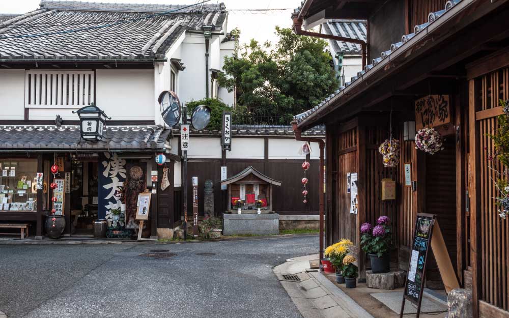 町家の町並み