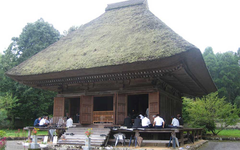 明導寺阿弥陀堂　秋の大法要