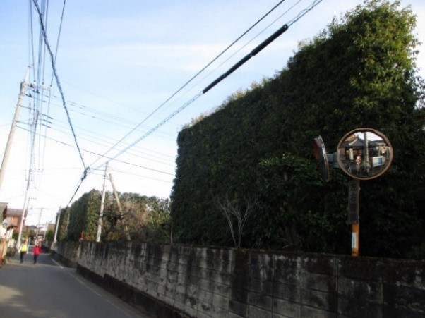 総社山王地区のかしぐね