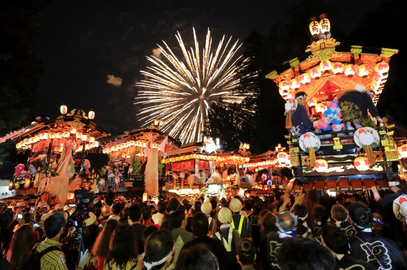 阿禮神社祭礼の様子