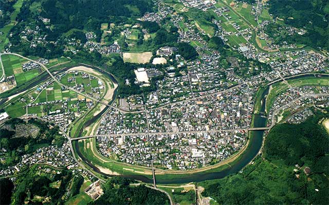 飫肥地区全景