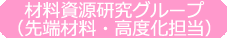 材料資源研究グループ(先端材料・高度化担当)